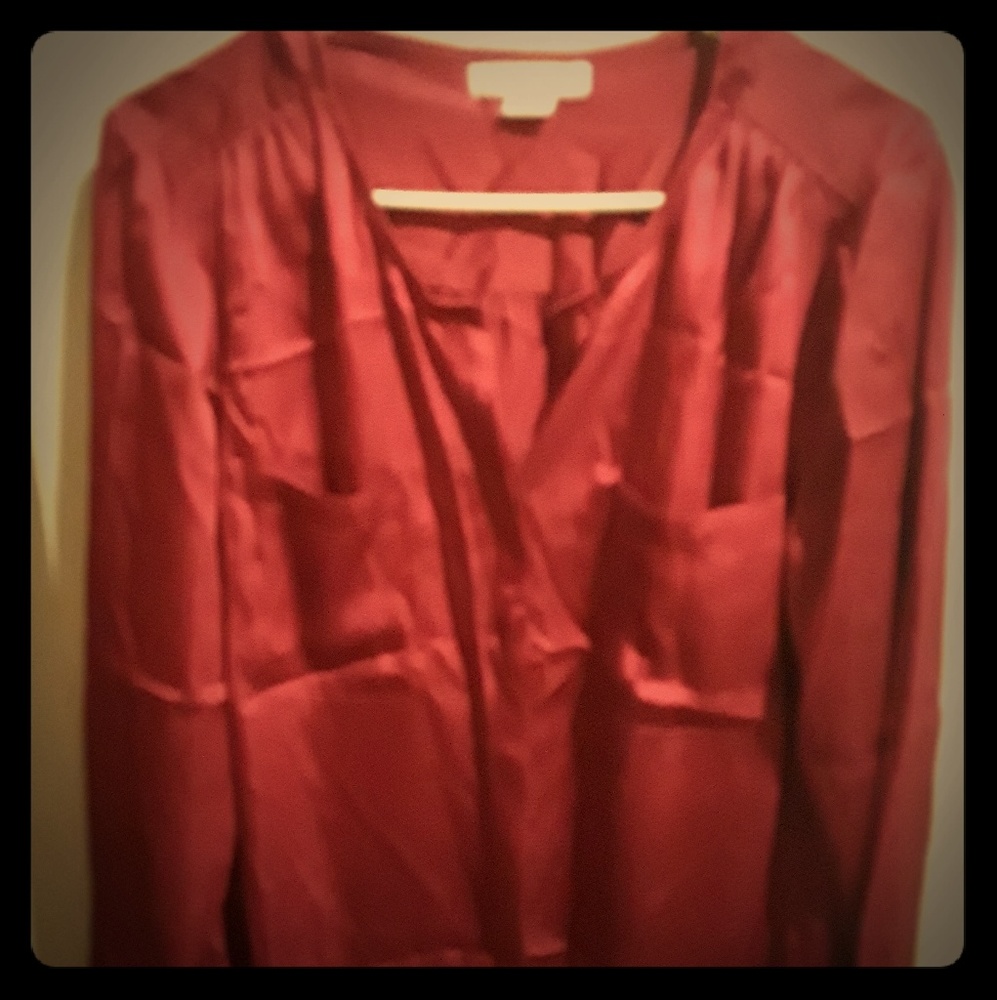 Long sleeve blouse